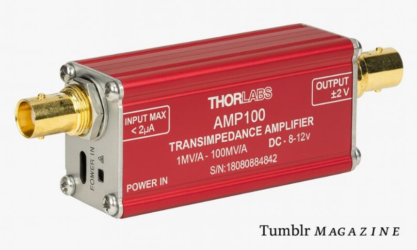 amp100 transimpedance amplifier
