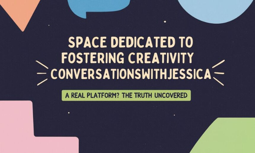 space dedicated to fostering creativity conversationswithjessica