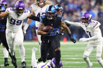 detroit lions vs minnesota vikings match player stats