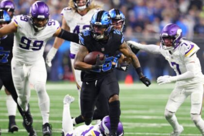 detroit lions vs minnesota vikings match player stats