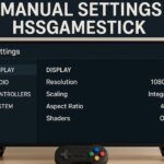 manual settings hssgamestick