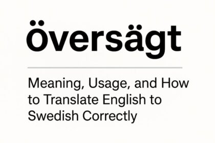 översägt