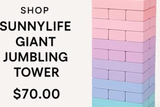 shop sunnylife giant jumbling tower